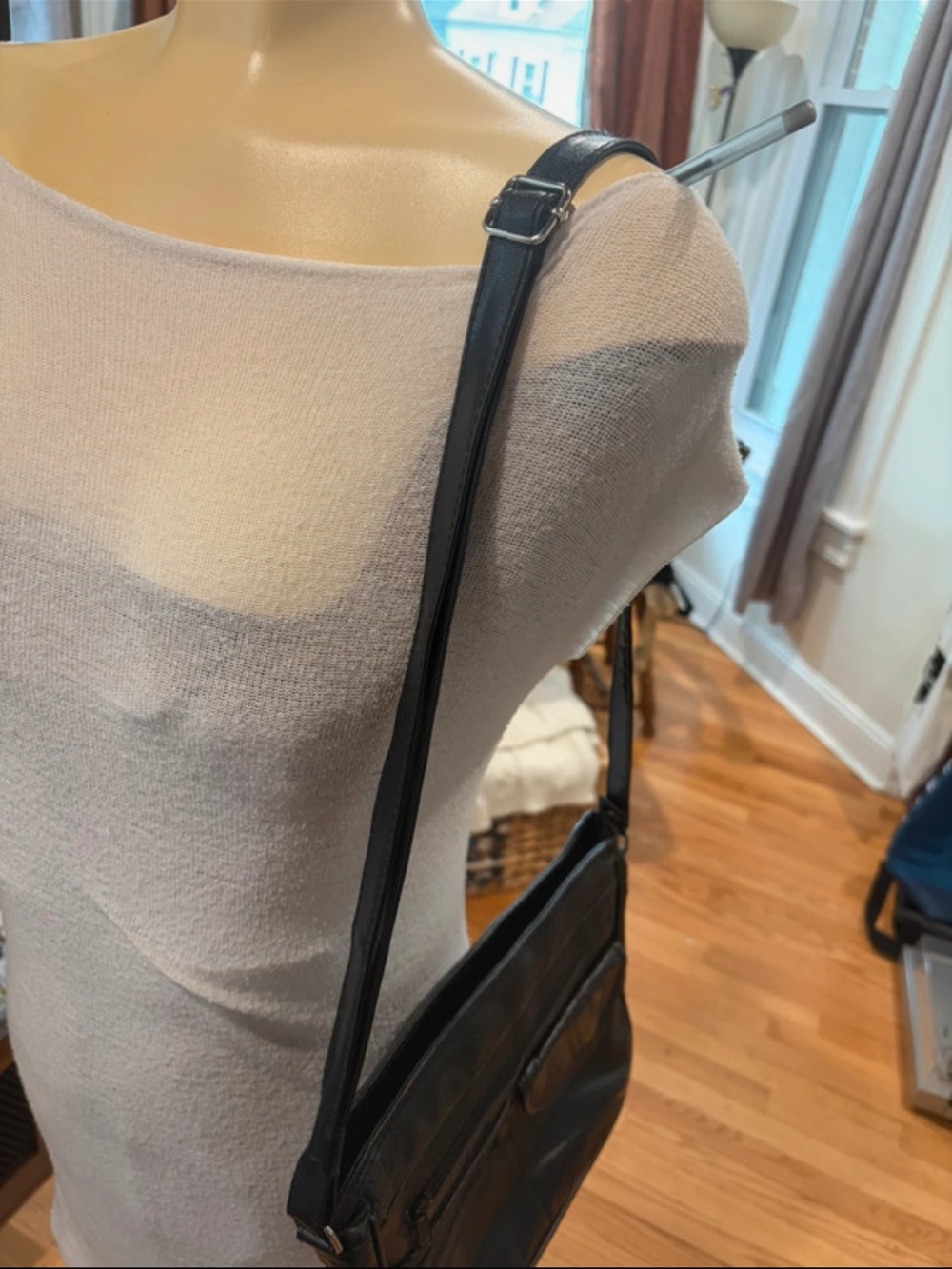 Black patchwork bag - Picture 4 of 10
